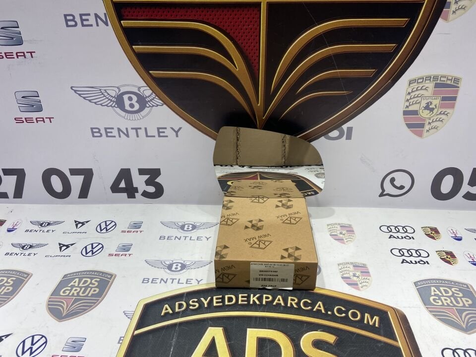 Audi A4 2008-2015 Sağ Ayna Camı Elektrikli Isıtmalı 8K0857536F