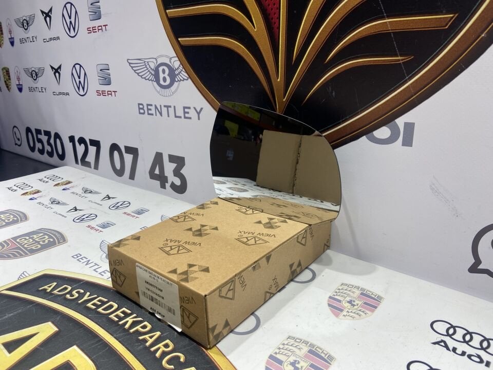 Audi A4 2008-2015 Sağ Ayna Camı Elektrikli Isıtmalı 8K0857536F