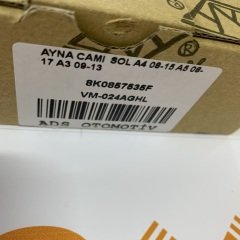 Audi A3 2009-2013 Sol Ayna Camı Elektrikli Isıtmalı Kör Noktalı 8K0857535F