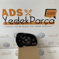 Skoda Superb  2009-2013 Sol Ayna Camı Geniş Açıl Elektrikli Isıtmalı Kör Noktalı 4F0857535Af