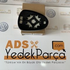 Seat Leon 2008-2012 Arası Sol Ayna Camı Elektrikli Isıtmalı İthal Ürün 6J0857521