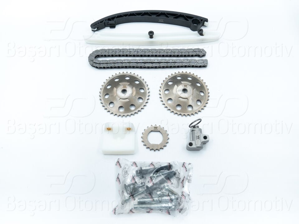OPEL CORSA B CORSA C CORSA D CORSA E ASTRA G ASTRA H ASTRA J INSIGNIA MOKKA ZAFIRA B ADAM AVEO T300 CRUZE MERIVA BZ12XEP Z14XEP A12XEL A12XER A14XER A14NET B14NET B12XEL B14XEL 98 >EKSANTRIK ZINCIR SETI