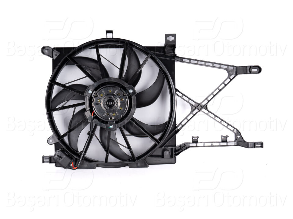 OPEL ASTRA H ZAFIRA B 1.6 1.8 A16XER Z16XER Z18XE A18XER Z18XER 04 >FAN MOTORU DAVLUMBAZLI (390 MM-3 FIS-7 KANAT)