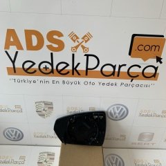 Volkswagen Polo 2018 Sonrası Sağ Ayna Camı Elektrikli Isıtmalı İthal  2G0857522