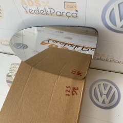 Volkswagen Passat Cc 2011-2015 Sol Ayna Camı Elektrikli Isıtmalı İthal 3C8857521