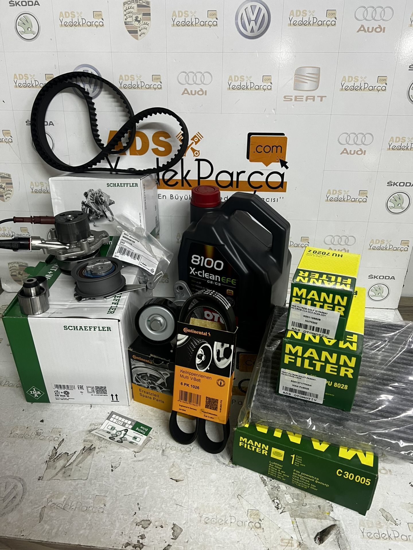 T roc 1.6 Tdı Clh Cxx Dcx Ağır Bakım Trigerli V Kayış Gergili Set Antifirizli