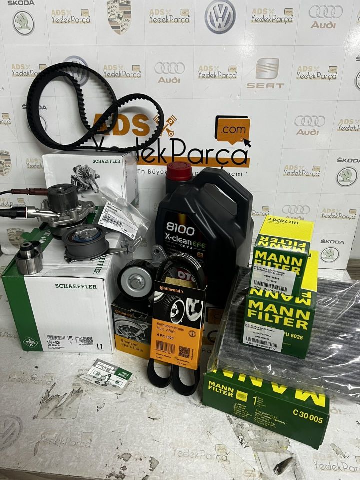 T roc 1.6 Tdı Clh Cxx Dcx Ağır Bakım Trigerli V Kayış Gergili Set Antifirizli
