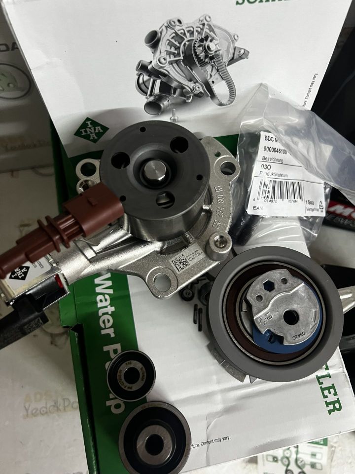 T roc 1.6 Tdı Clh Cxx Dcx Ağır Bakım Trigerli V Kayış Gergili Set Antifirizli