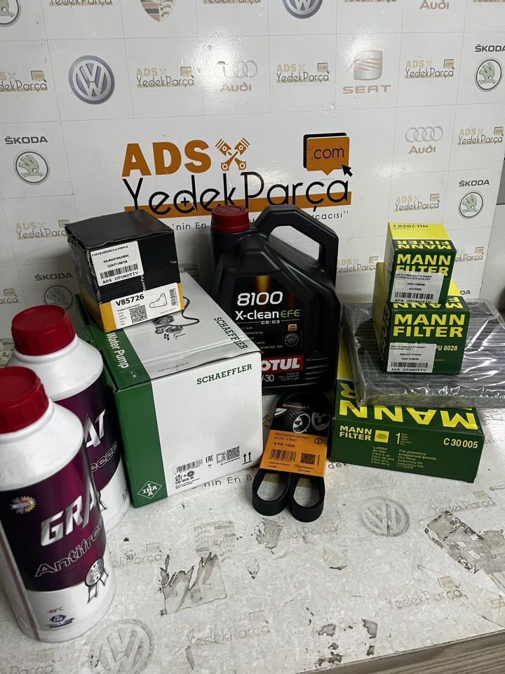 T roc 1.6 Tdı Clh Cxx Dcx Ağır Bakım Trigerli V Kayış Gergili Set Antifirizli