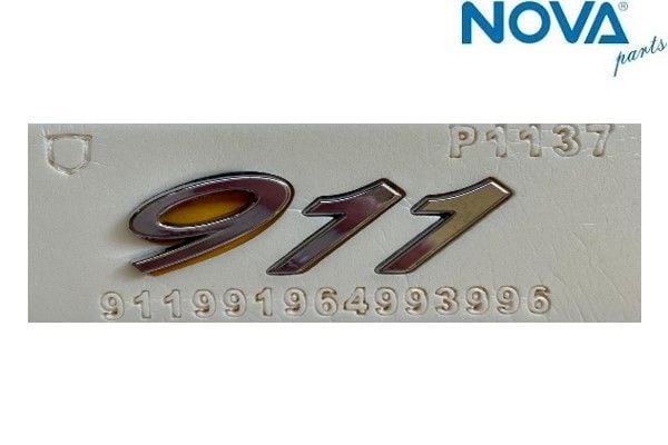 Porsche 911 Yazısı Krom 964993996