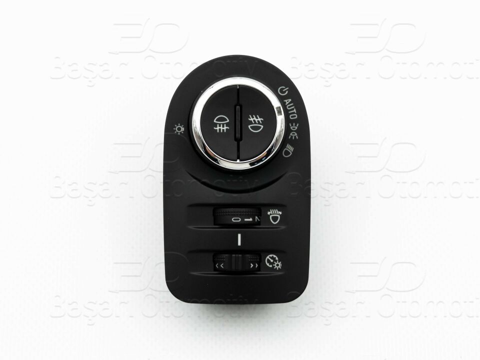 OPEL CORSA E 14-19FAR ANAHTARI KROM12 PIN ON-ARKA SISLI OTOMATIK FAR