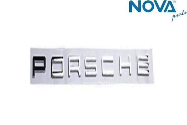 Porsche Yazı Porsche Gri