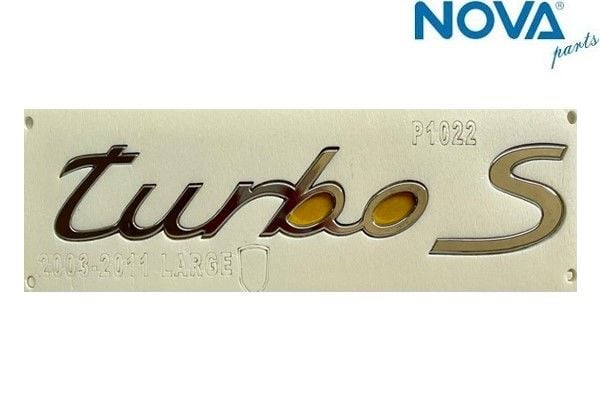 Porsche Turbo S Yazısı Krom 549220028