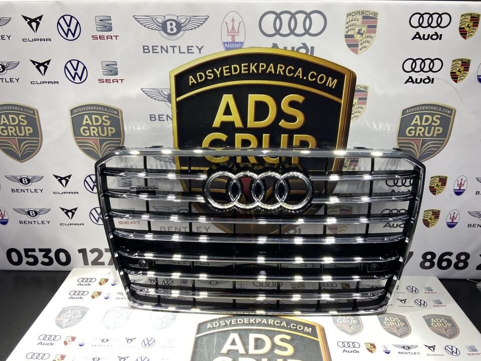 Audi A8 2014-2017 Ön Panjur Kromlu 4H0853651AA T94