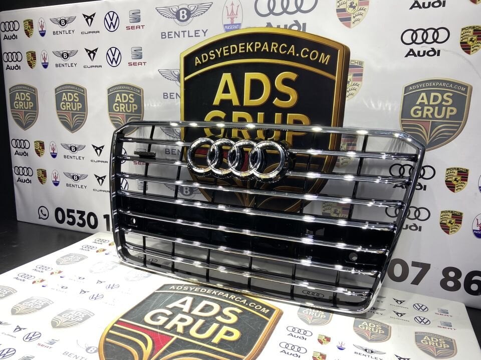 Audi A8 2014-2017 Ön Panjur Kromlu 4H0853651AA T94