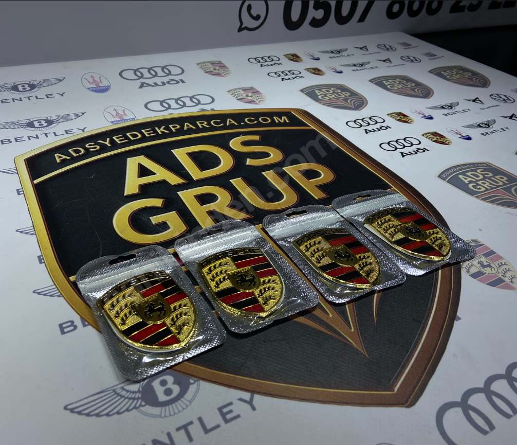 PORSCHE CAYENNE PANAMERA MACAN KAPUT LOGOSU