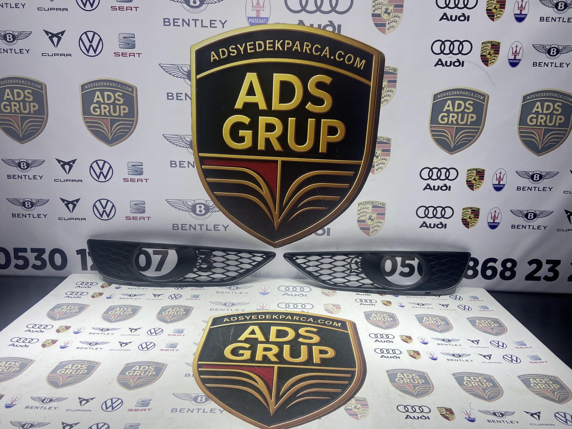 Audi Q7 Sline Sağ-Sol Sis Kapagı Sisli 2010-2015 4L0807676C-75C