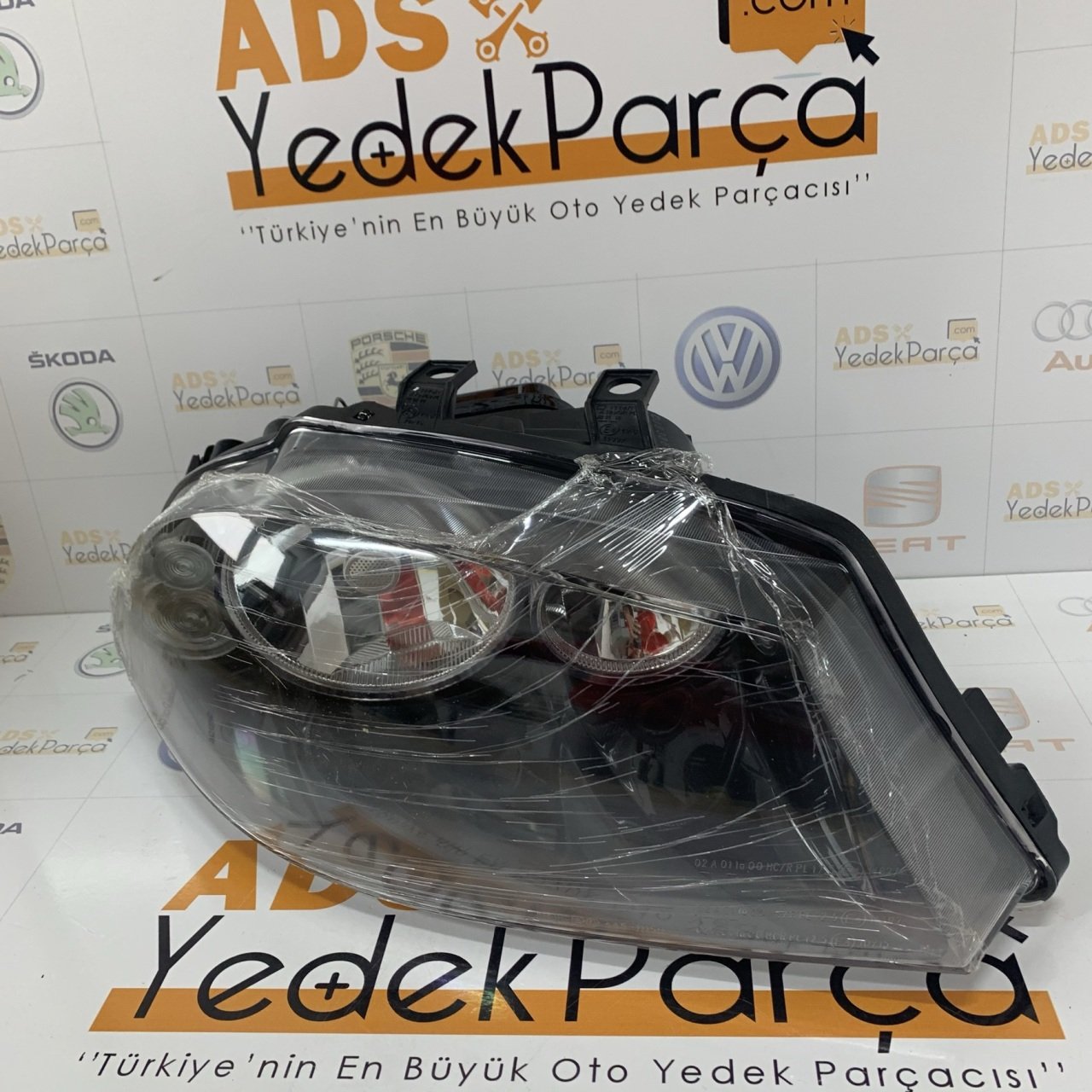 Seat İbiza 2002-2009 Arası Sağ Far Çift Göz Depo Marka 6L1941752B