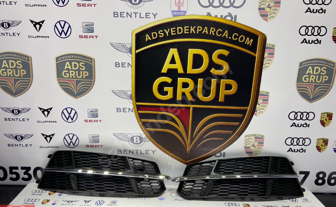 Audi A6 2015 - Ön Tampon Izgara Sağ-Sol Siyah S-Line 4G0807647B