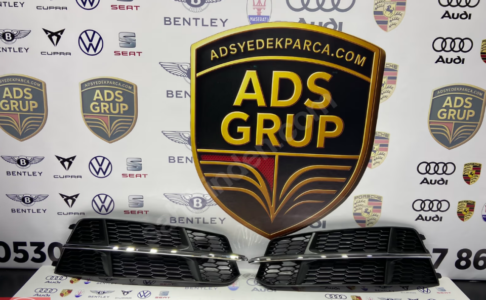 Audi A6 2015 - Ön Tampon Izgara Sağ-Sol Siyah S-Line 4G0807647B