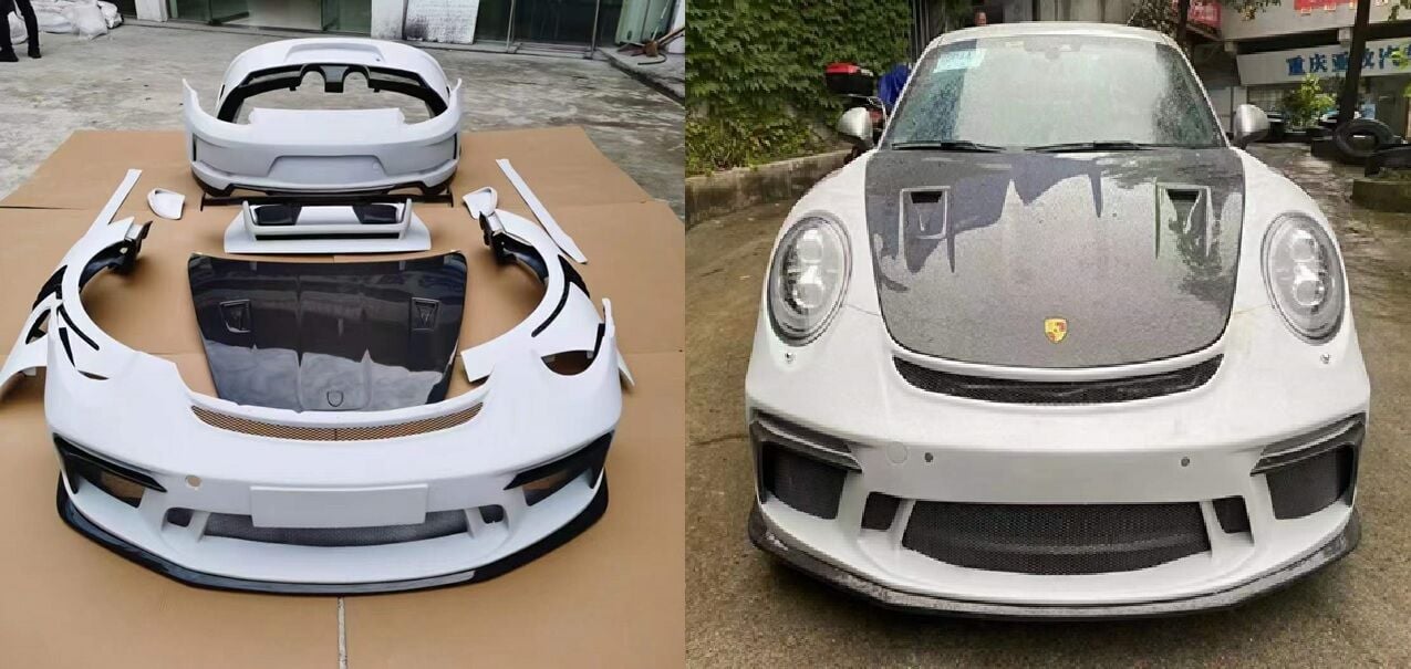 Porsche 911/911.1.1 GTS HALF-CARBON BODYKİT WP-BD-96
