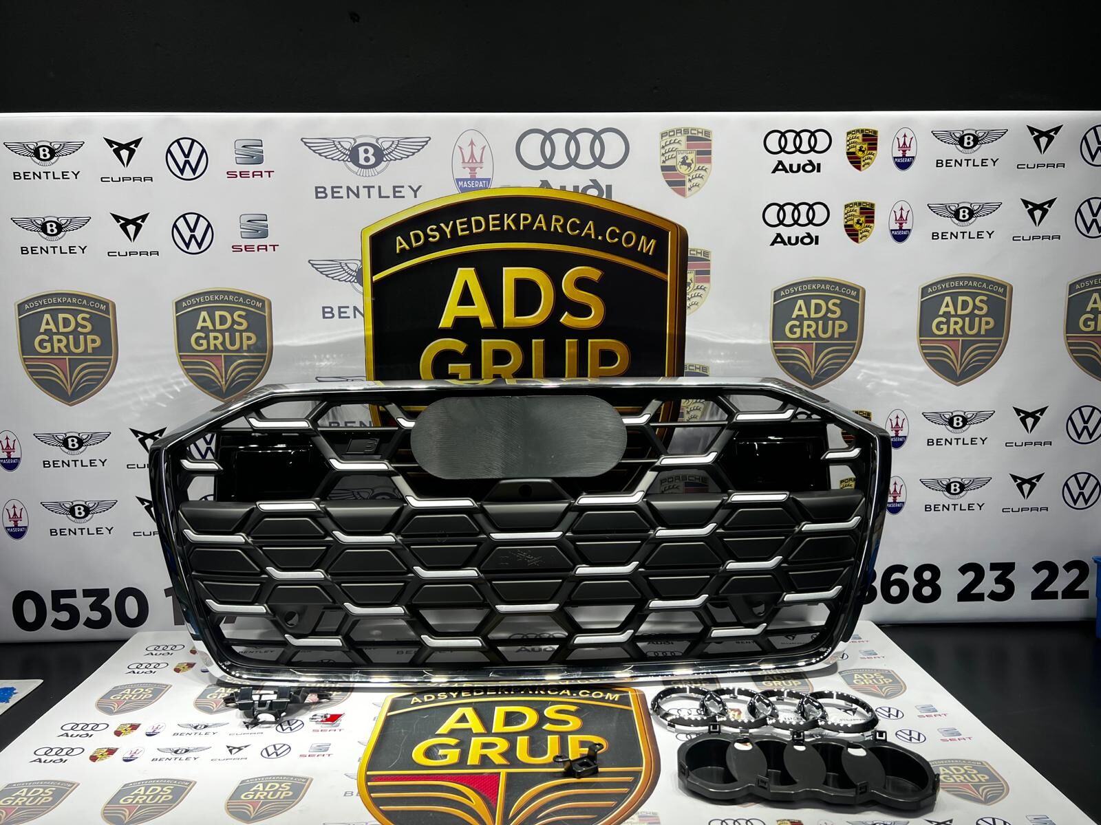 AUDI A6 2023- PANJUR S-LİNE PİANO BLACK RADAR KAPAKLI 4K0853651T