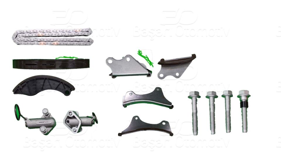 OPEL INSIGNIA ASTRA J K MERIVA B B16DTH B16DTL 09 >EKSANTRIK ZINCIR SETI 6 PARCA