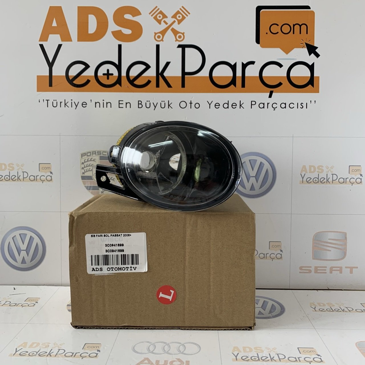 Volkswagen Passat 2006 Sonrası Sol Sis Farı İthal 3C0941699