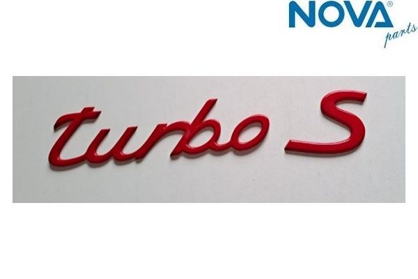 Porsche Yazı Turbo S Kırmızı