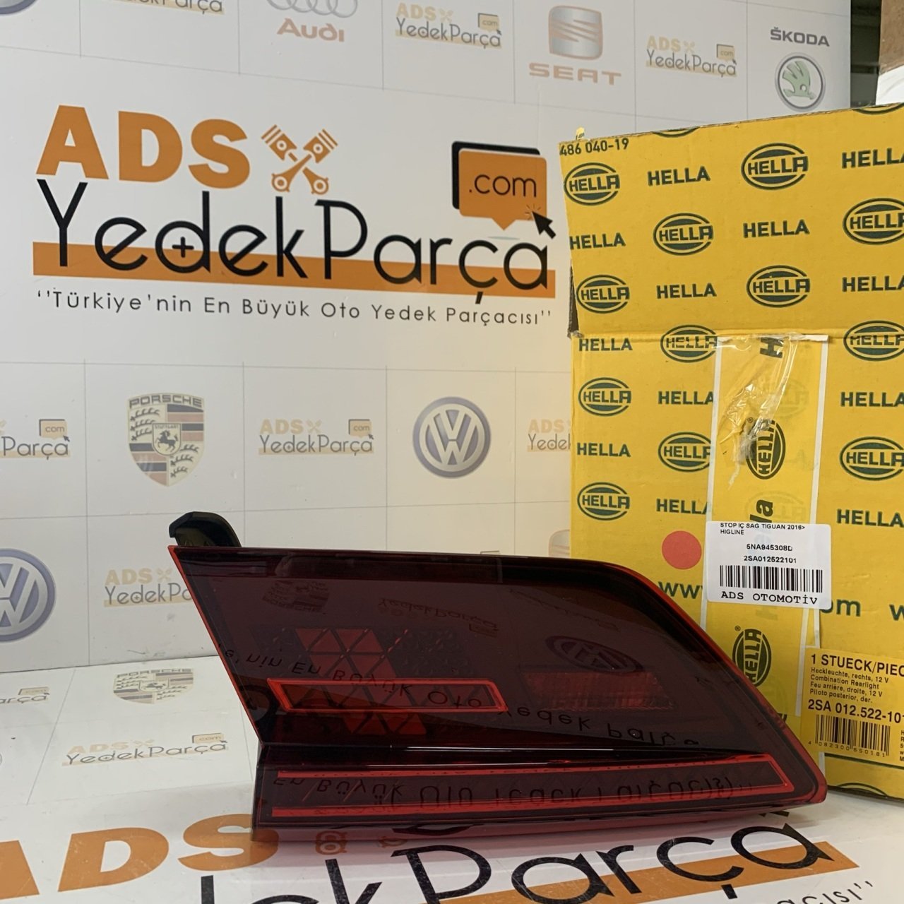 Volkswagen Tiguan 2016 Sonrası Highline Led Sağ İç Stop Hella Marka 5Na945308D