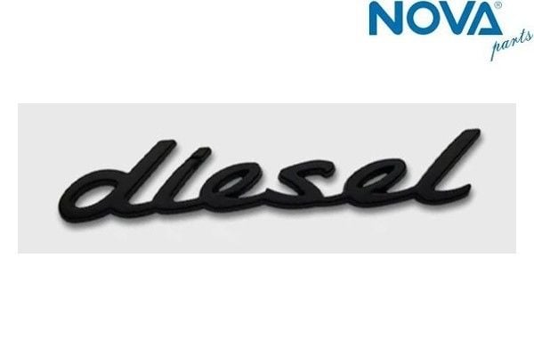 Porsche Diesel Yazısı Siyah 95855950010