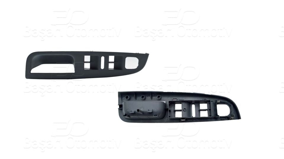 Volkswagen Golf 5 Jetta Cam Düğme Kapağı 4'lü Gri (2004 Model ve Sonrası)