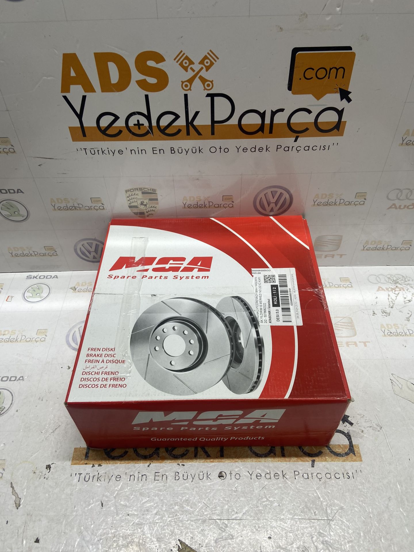 Audi A6 A4 Süperb Passat Ön Fren Diski Delikli 288x25