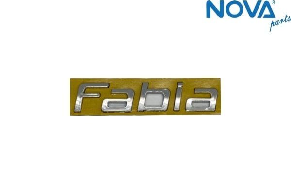 Skoda Fabia Bagaj Yazısı Krom Logo 5J6853687