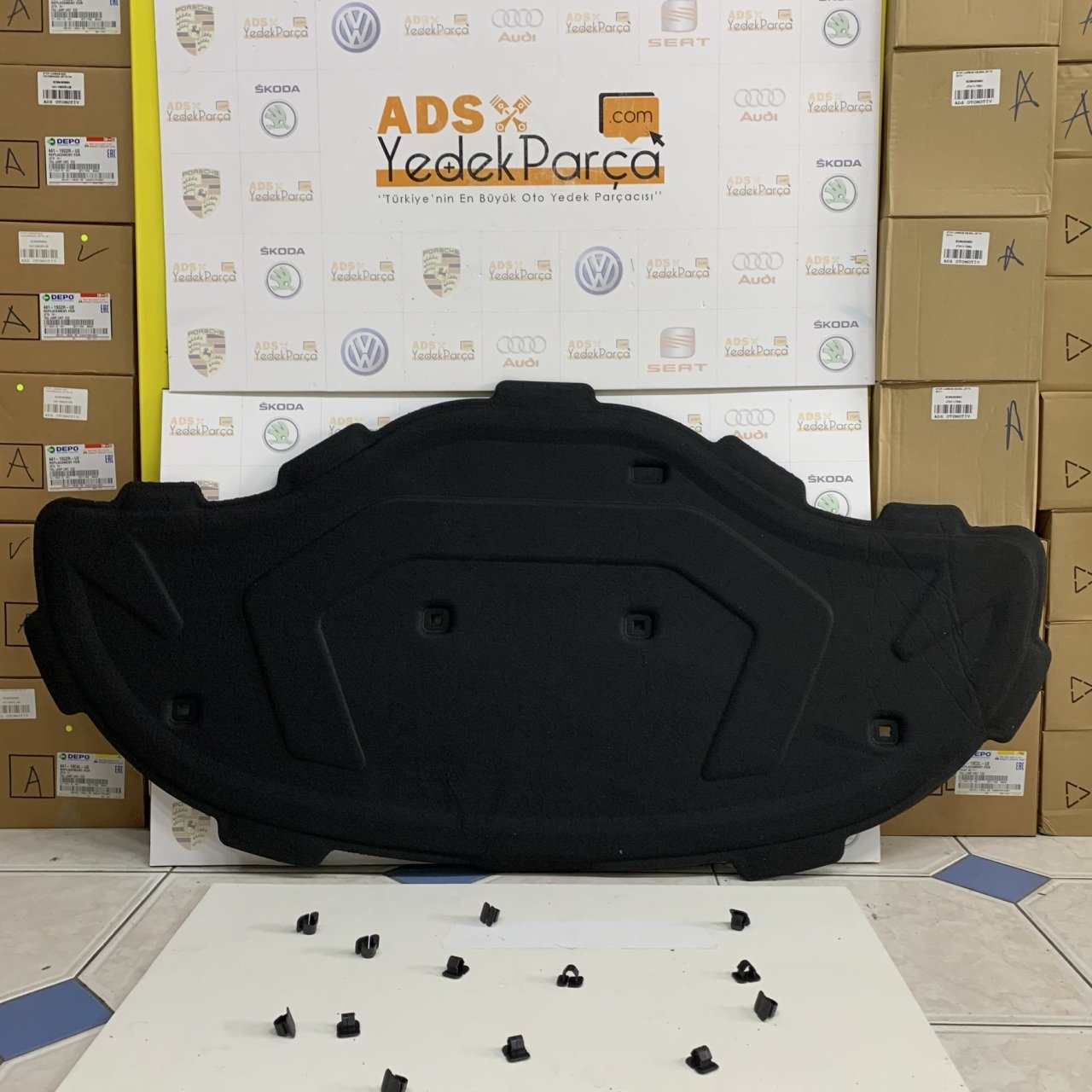Audi A6 Motor Kaput Keçesi 2011-2018 Klips Hediyeli 4G0863825