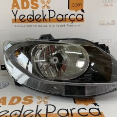 Seat İbiza 2008 Sonrası Sağ Far Tek Göz H4 Ampul Valeo Orijinal 6J1941022A