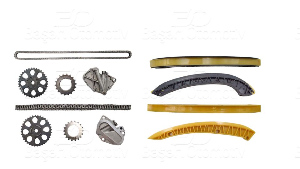 VW Polo Ekstantrik Zincir Seti Oem 6 Parça