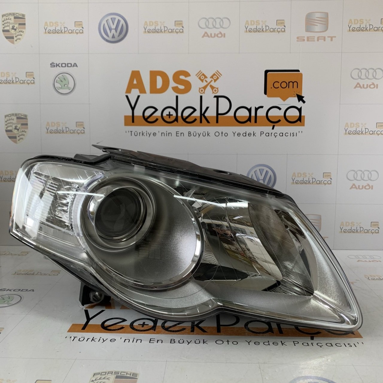 Volkswagen Passat 2005-2010 Far Sağ Xenon Hella Orijinal 3C0941006Aa