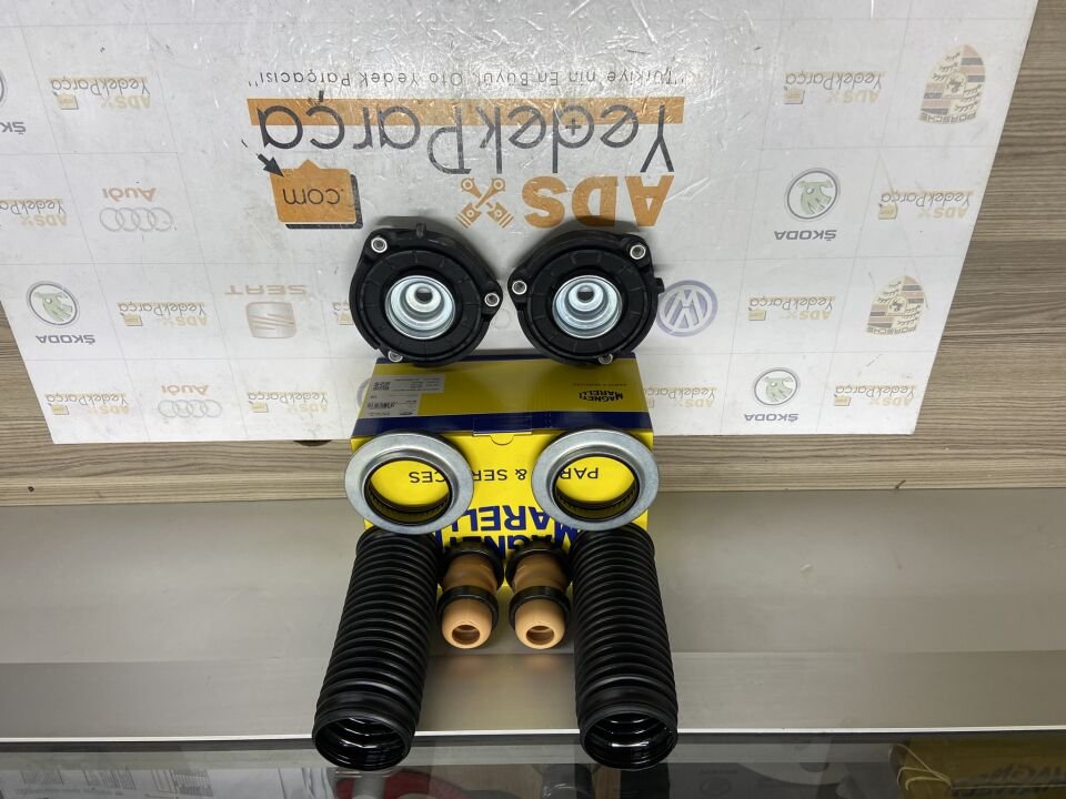 VW Golf 5 Caddy Touran 1.4 1.6 Amortisör Takozu + Rulman Set + Cıvata Takımı (2004 Model ve Sonrası)