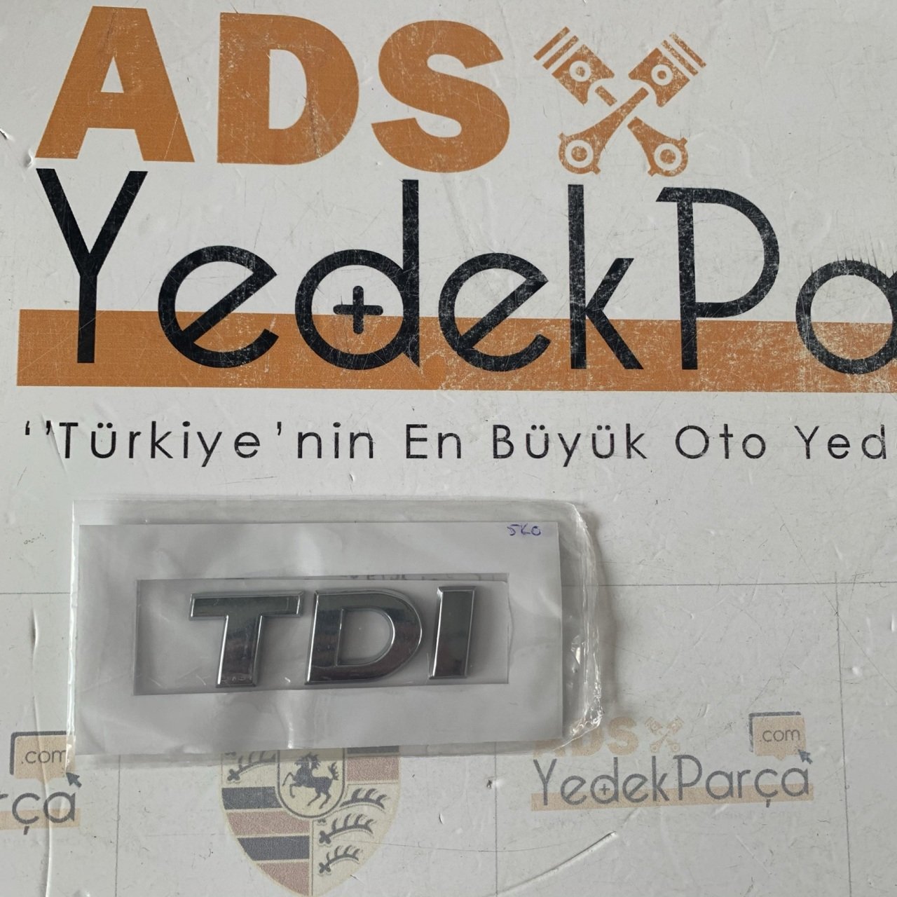 Volkswagen Golf 6 2009-2015 T6  Arka Bagaj Tdı Yazısı 5K0853675P