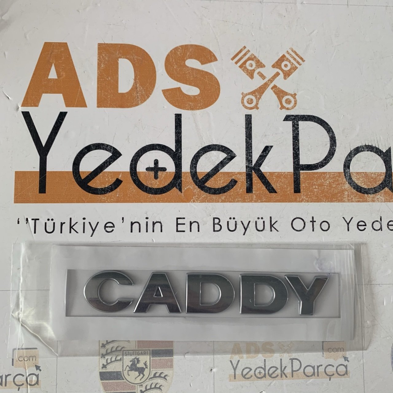 Volkswagen Caddy 2004-2011 Arka Bagaj Caddy Yazısı İthal 2K0853687