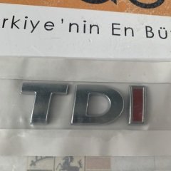 Volkswagen Polo 2010-2017 Arası Bagaj Tdı Yazısı İthal 6R0853675A