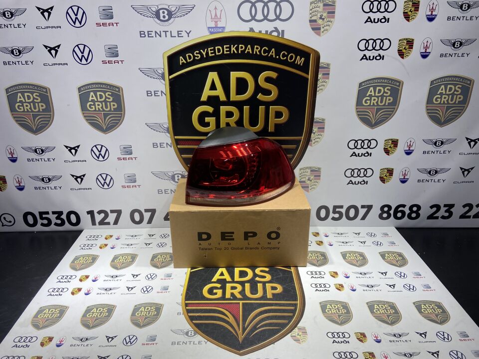 5K0945096K - VW Golf 6 Sağ Dış Arka Stop Lambası Sıfır