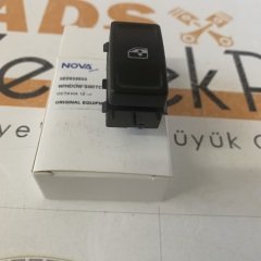 Skoda Octavia 2013 Sonrası Cam Düğmesi Tekli Nova Marka 5E0959455