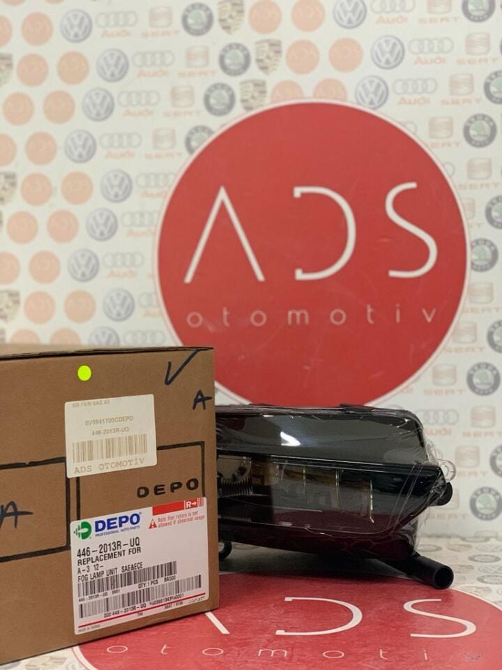 Audi A3 Sağ Sis Farı 2012 Sonrası Depo 8V0941700C