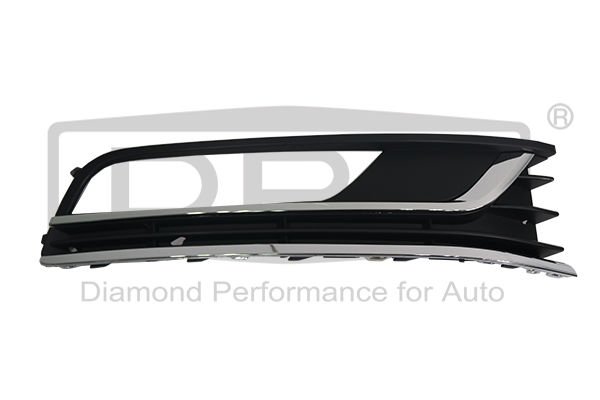 VW Passat 2010-2014 Sağ Sis Far Izgarası ( Çift Krom Comfortline )