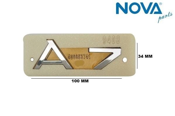 Audi A7 Bagaj Yazısı Amblemi 2011-2025