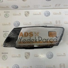 Audi Q5 2009 Sonrası Sol Far Camı İthal