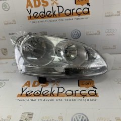 Volkswagen Golf V 2004 Sonrası Sağ Far Krom İthal 1K6941006