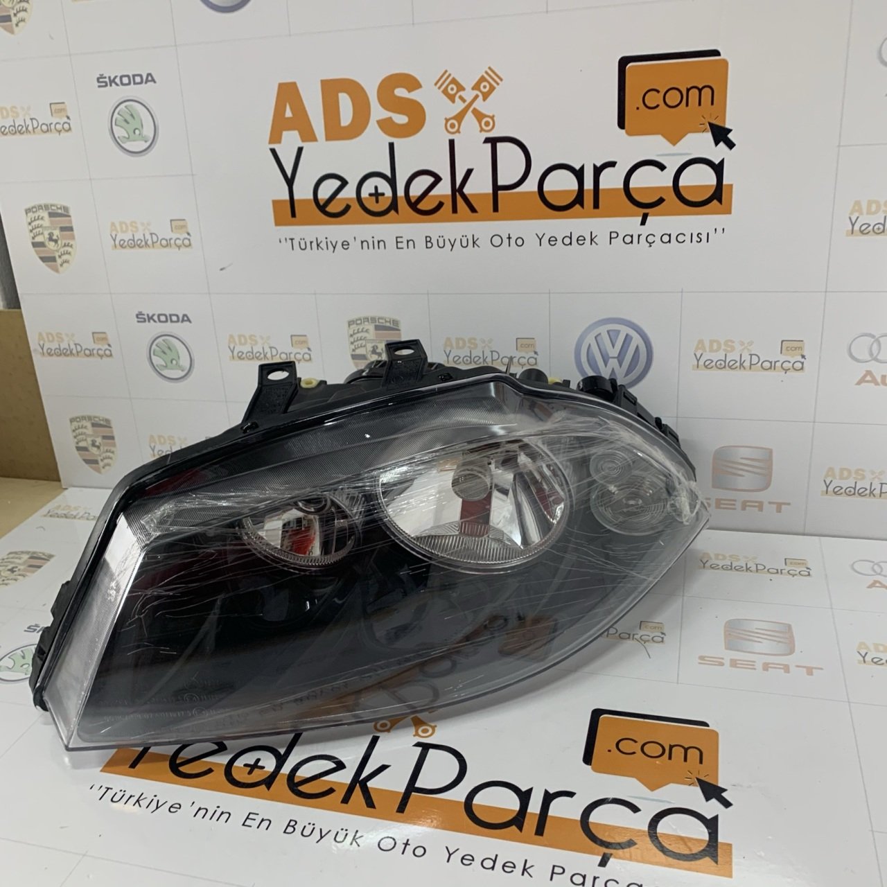 Seat İbiza 2002-2009 Arası Sol Far Çift Göz Depo Marka 6L1941751B